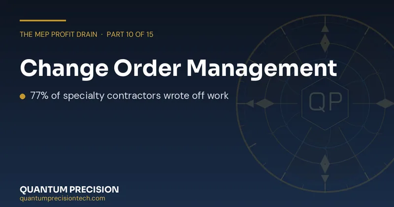 Change Order Management