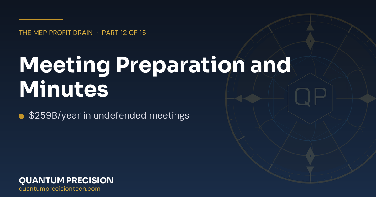 Meeting Preparation and Minutes